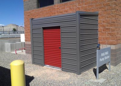 Enclosed Metal Building