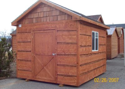 Slab Siding with Shakes